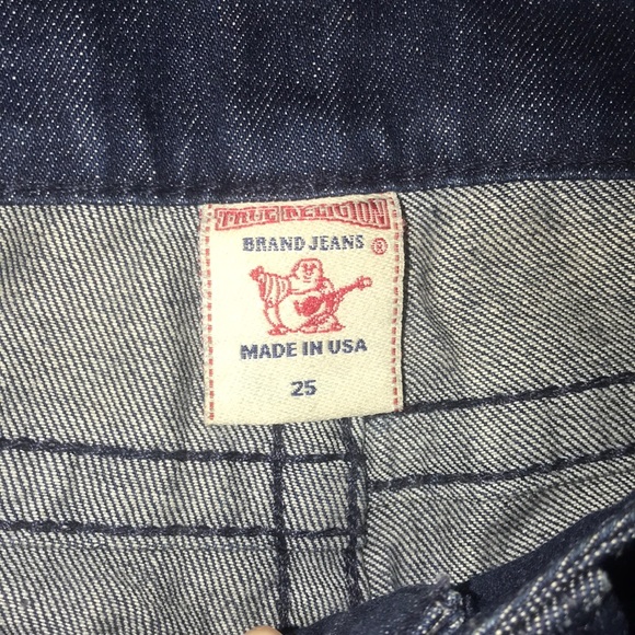 LIKE NEW - True Religion Straight Leg Jeans - Picture 3 of 5
